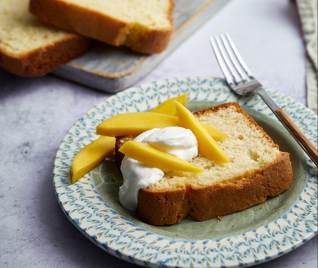 Panqué de Yogur y Mango – Pound Cake